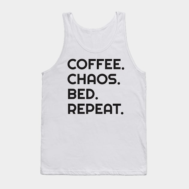 Coffee - Funny Quote shirt Tank Top by C&F Design